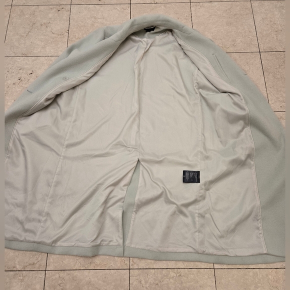 Noize Farah Long Length Vegan Wool Trench Coat - L - Picture 4 of 9